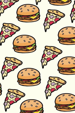 Delicious Duo: Burger Meets Pizza 🍔🍕