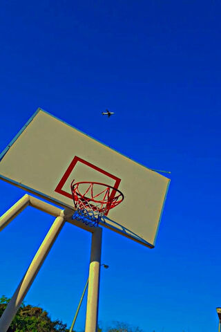 Sky High Hoops: The Game Awaits! 🏀☁️