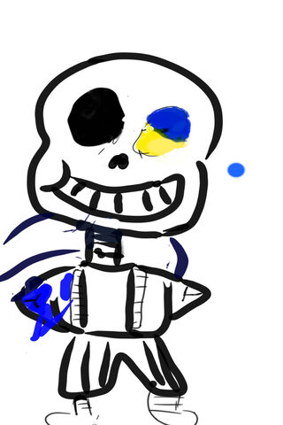 Cy Sans: The Quirky Skeleton Hero! 🎨💀