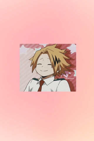 Shocking Charm: Denki Kaminari's Bright Smile ⚡😊