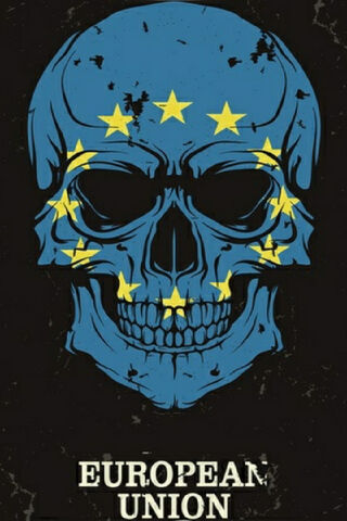 European Union Skull