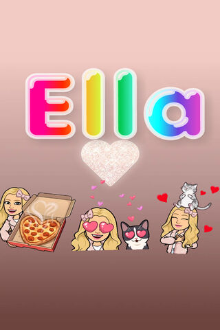 Ella's Colorful World of Fun! 🌈❤️