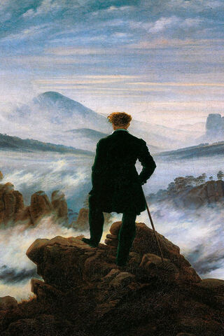 Friedrich's Solitude: A Journey into the Unknown