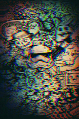 Vibrant Chaos: The World of Fondos Pros 🎨✨