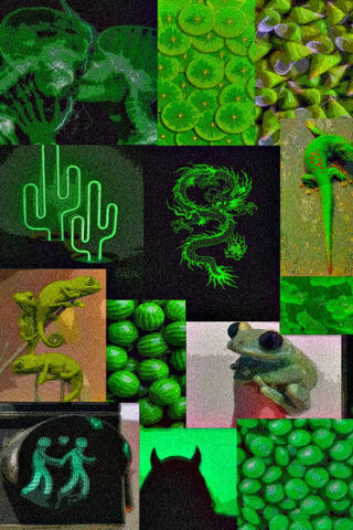Emerald Dreams: A Green Wonderland 🌿✨
