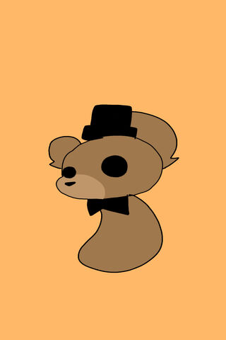 Charming Freddy Chibi: A Cute Twist on a Classic Character! 🐻🎩
