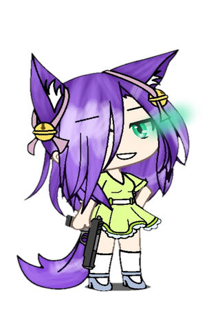 Gacha Life: The Fierce Feline Fighter 🐾💥