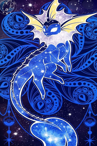 Celestial Splash: The Galaxy Vaporeon 🌌💧