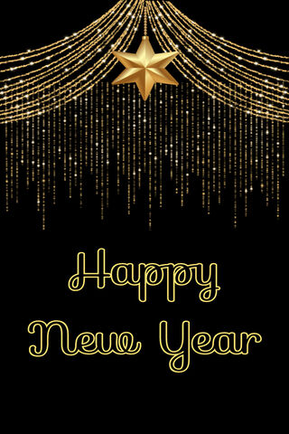 Glistening Gold New Year Celebration ✨🎉