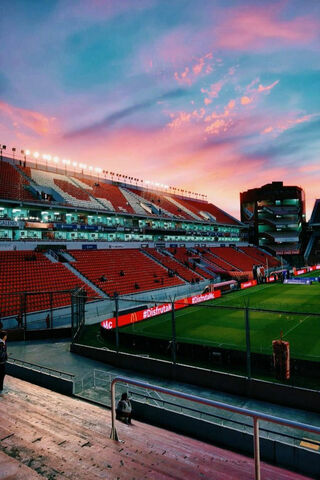 Sunset Over Independiente Stadium 🌅⚽️