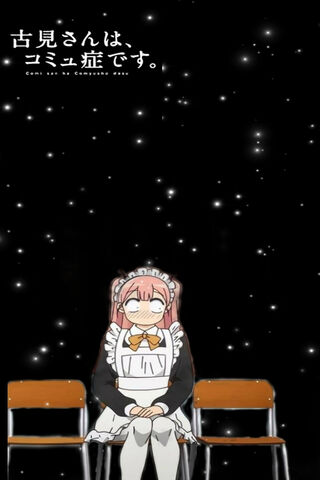 Komi Can't Communicate: A Moment of Solitude 🌌✨
