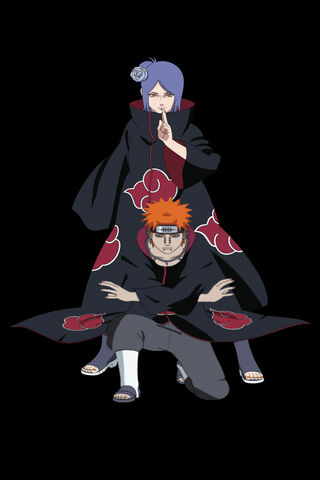 The Power Duo: Konan and Pain Unite! 🌌✨