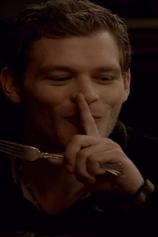 The Mischievous Silence of Klaus Mikaelson 🤫✨