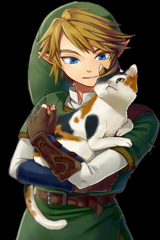Link's Feline Companion: A Hero's Bond 🐾✨