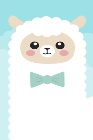 Lively Llama in the Clouds! ☁️🦙