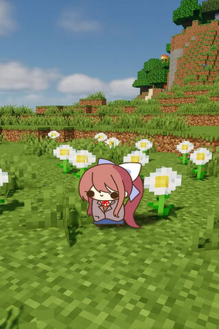 Monika's Minecraft Adventure 🌼