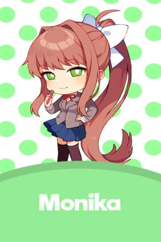 Monika: The Charming Club President 🌟