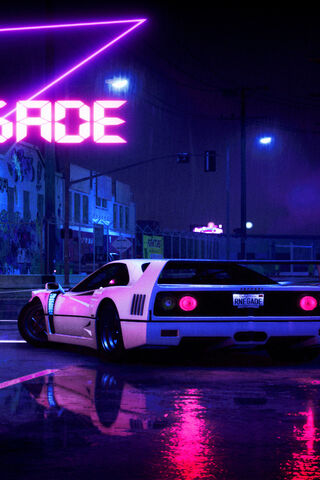 Neon Dreams: The Retro Ride