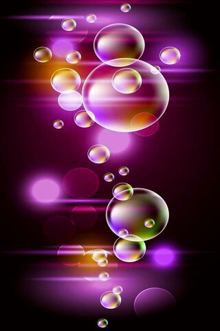 Whimsical Pink Bubbles: A Dance of Light and Color 🎈✨