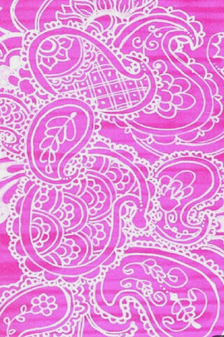 Vibrant Whirls: The Pink Paisley Delight 🌸✨