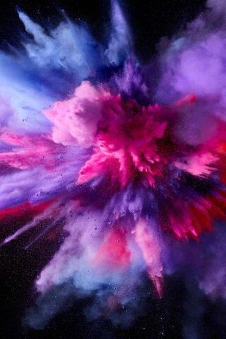 Cosmic Burst of Powdet Color 🌌✨