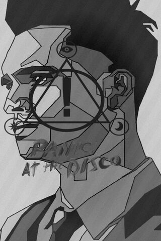 Geometric Vibes of Panic! At The Disco 🎤✨
