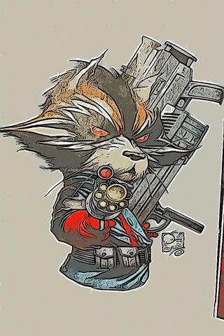 Rocket Raccoon: The Galactic Guardian 🦝🚀