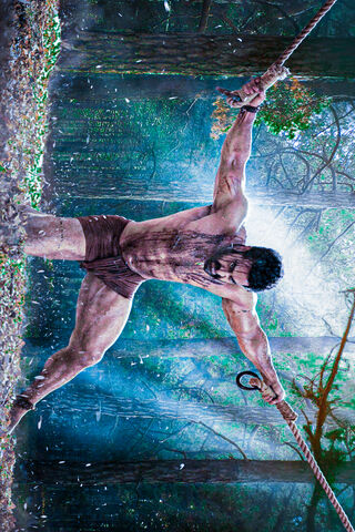 Unleashing the Power: RRR's Heroic Moment 💪🌲