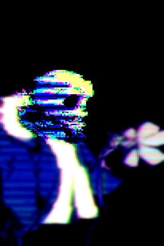 グリッチなサンズの視線🌌💀