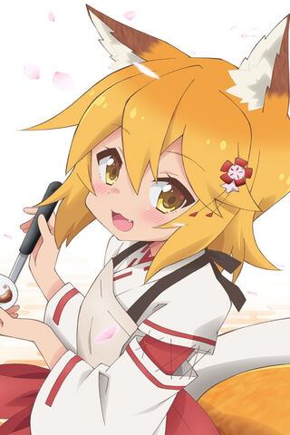 Senko San: The Playful Fox Spirit 🌸✨