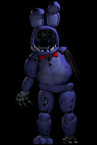 The Haunting Presence of Withered Bonnie 🐰👻