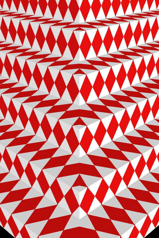 Geometric Wonderland: The White-Red Steps