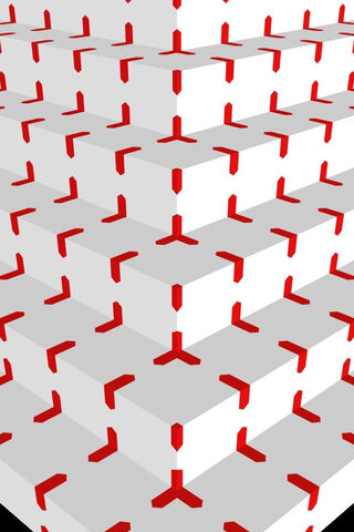 Stairway to Creativity: The White-Red Illusion