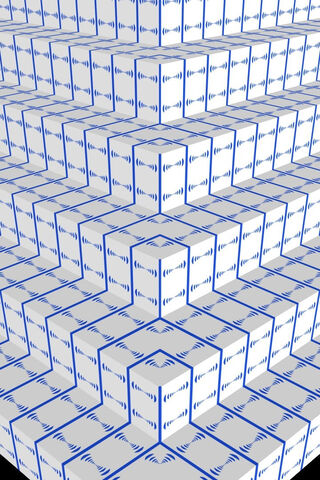 Stairway to Imagination: The White-Blue Illusion