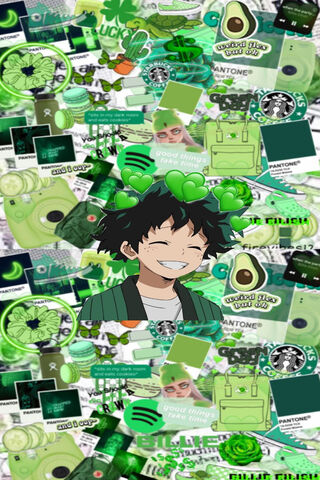Emerald Dreams: Midoriya's Green Vibes 🌿✨