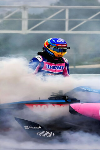 Alonso's Victory Lap: A Celebration of Speed! 🏎️💨