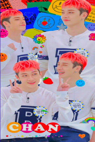 Bangchan's Colorful Vibes! 🌈✨