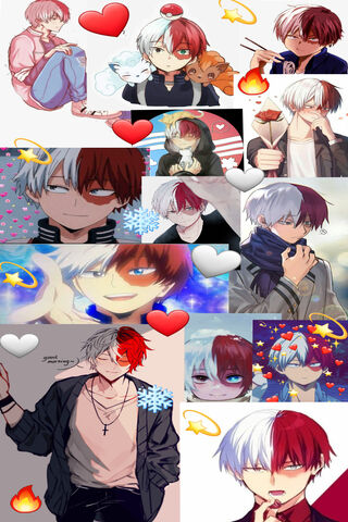 Adorable Moments with Todoroki ❤️❄️