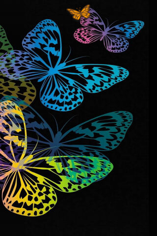 Whimsical Wings: A Dance of Color