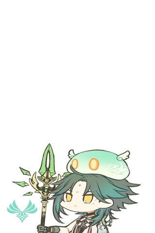 Chibi Xiao: The Guardian of Liyue 🌌✨