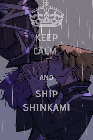 Rainy Romance: Denki & Shinsou's Moment ☔💖