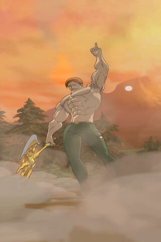 The Radiant Warrior: Escanor's Might 🌅⚔️