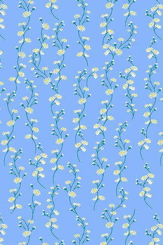 Blooming Bliss: A Floral Delight 🌼💙