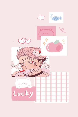 Lucky Vibes with Yuji Pink 🍀✨