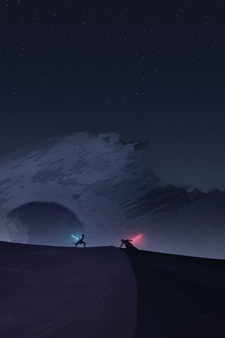 Epic Duel Under the Sta..