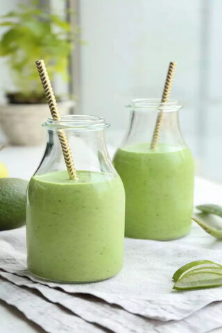 Refreshing Green Bliss 🍏🥬