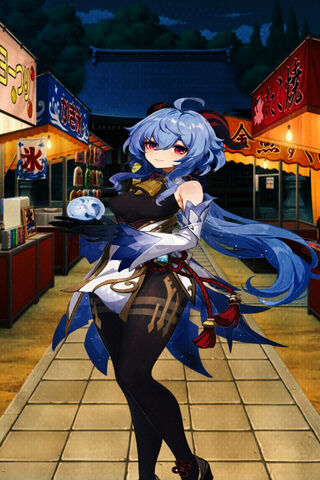 Ganyu: The Frosty Guardian of Liyue ❄️✨