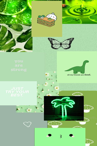 Vibrant Green Vibes 🌿✨