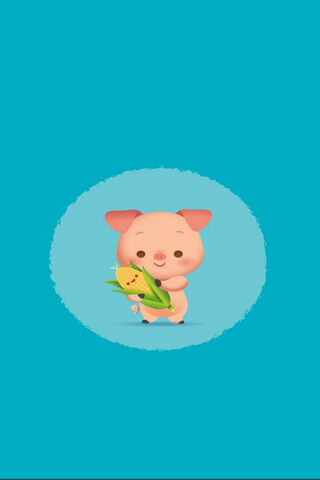 Kawai Piglet's Corny Adventure! 🌽🐷