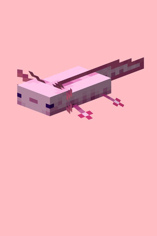 Adorable Minecraft Pink Axolotl: A Pixelated Delight! 🐾💖